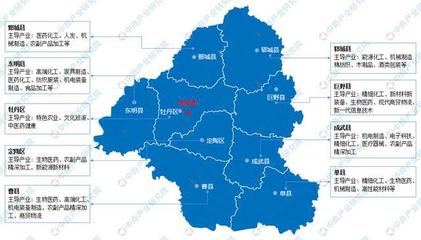 2022年菏泽市产业布局及产业招商地图分析